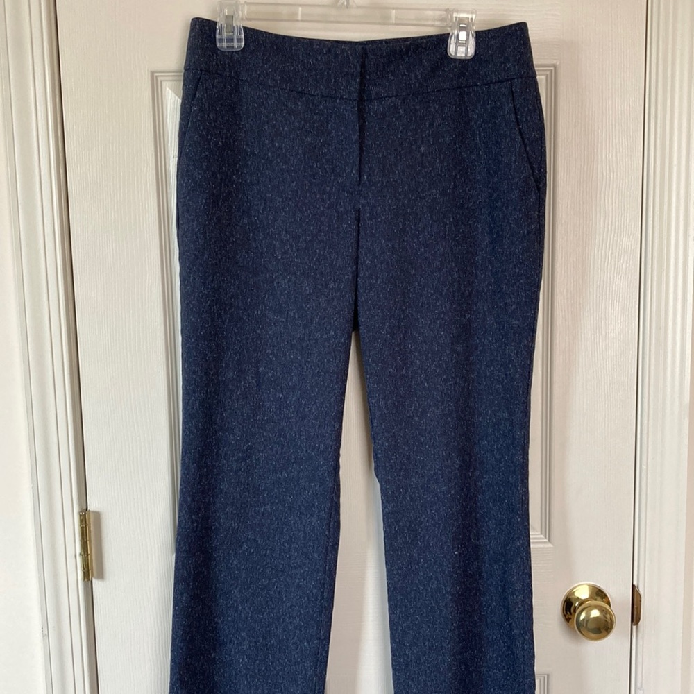 Ann Taylor Factory Wide Leg Pants - Navy